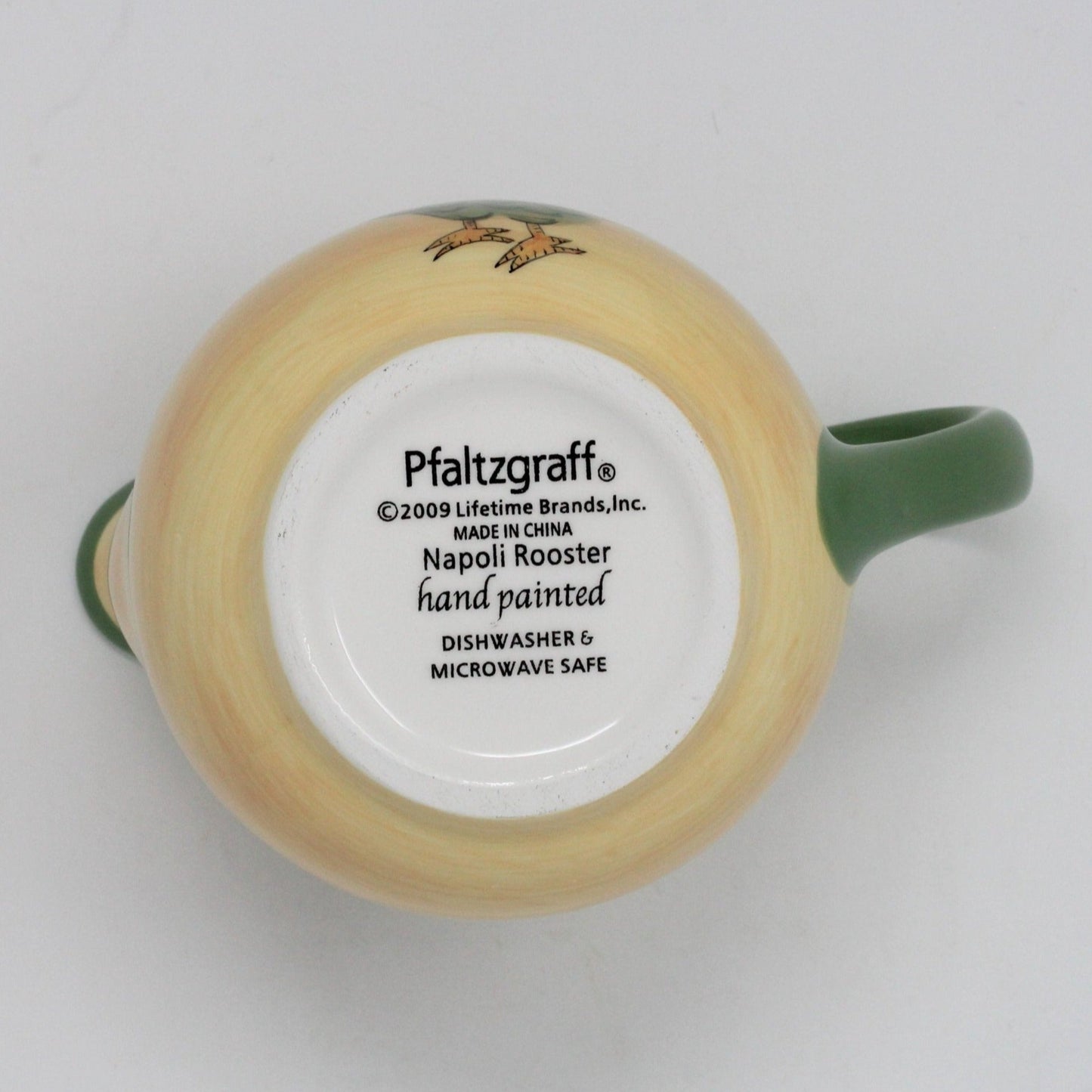 Creamer, Pfaltzgraff, Napoli Rooster, Stoneware, Hand Painted