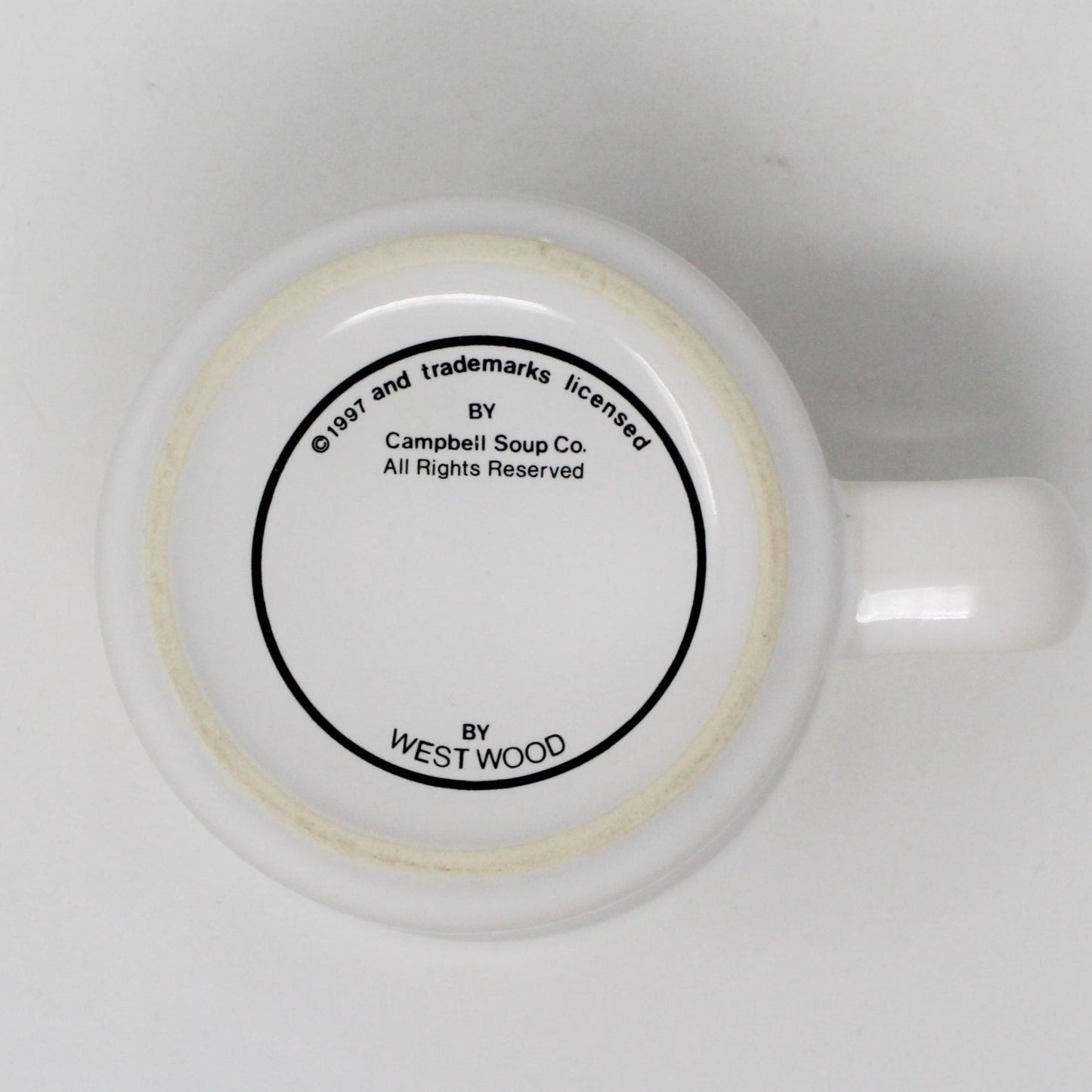 Soup Mug, Campbell's Kids, Occupational Mug, Westwood, Ceramic, 1997