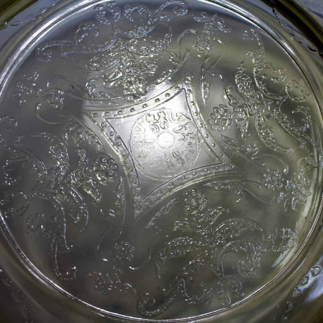 Luncheon Plate, Indiana Glass, Recollection (Federal Glass-Madrid), Depression Glass, Vintage