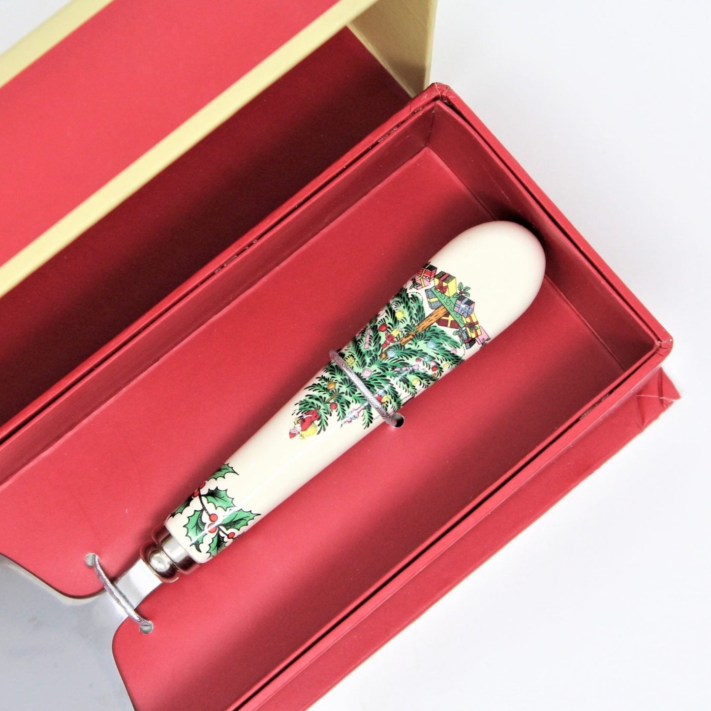Cake Knife / Lifter, Spode, Christmas Tree, New in Box,2009, SOLD