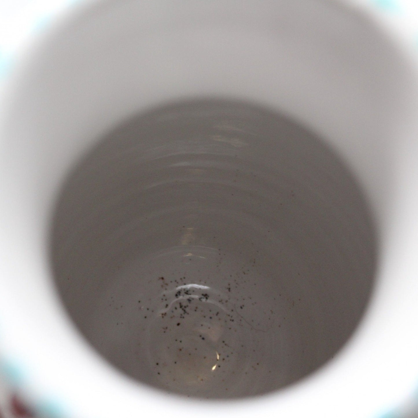 Vase, Deruta Pottery, Green Rooster Urn, Italian Ceramic, 2004