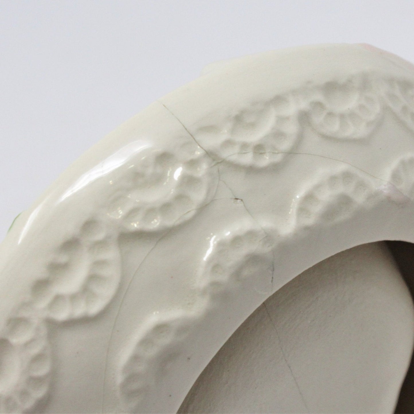 Candle Holders, Doves and Roses Tealight, Set of 2, Ceramic