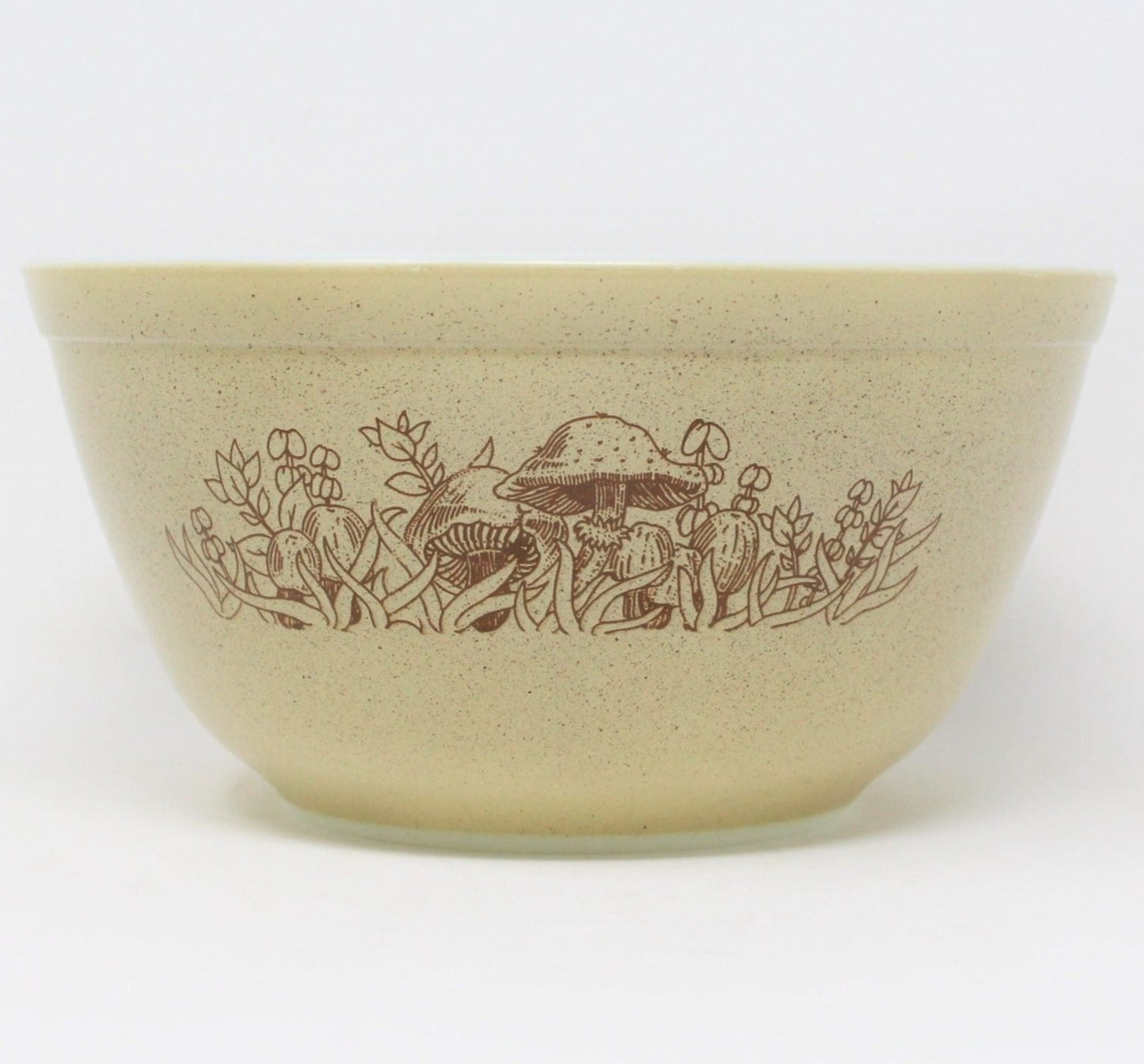 Mixing Bowl Set, Pyrex, Forest Fancies Mushrooms, Set of 3, Vintage Corning