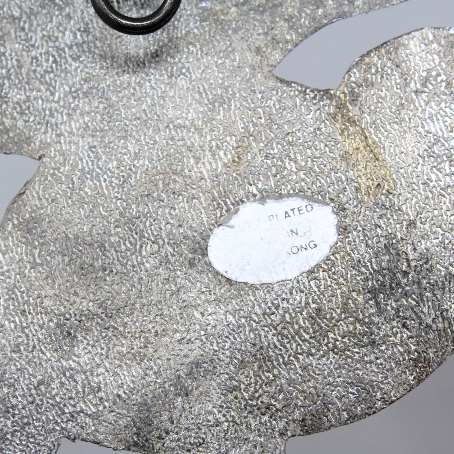 Trivet, Oneida, Poinsettia Silverplate & Enamel, Christmas Tableware, Vintage