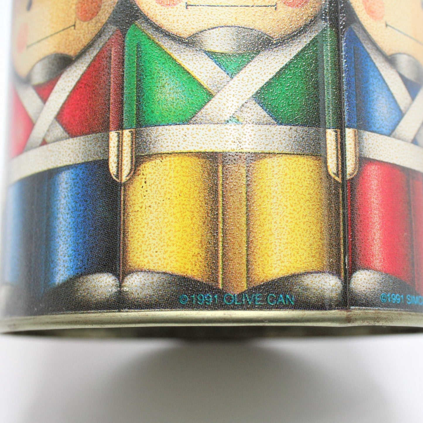 Tins, Gift Tin / Cookie Tin, Toy Soldiers, Mrs. Field's, Olive Can Co, Vintage