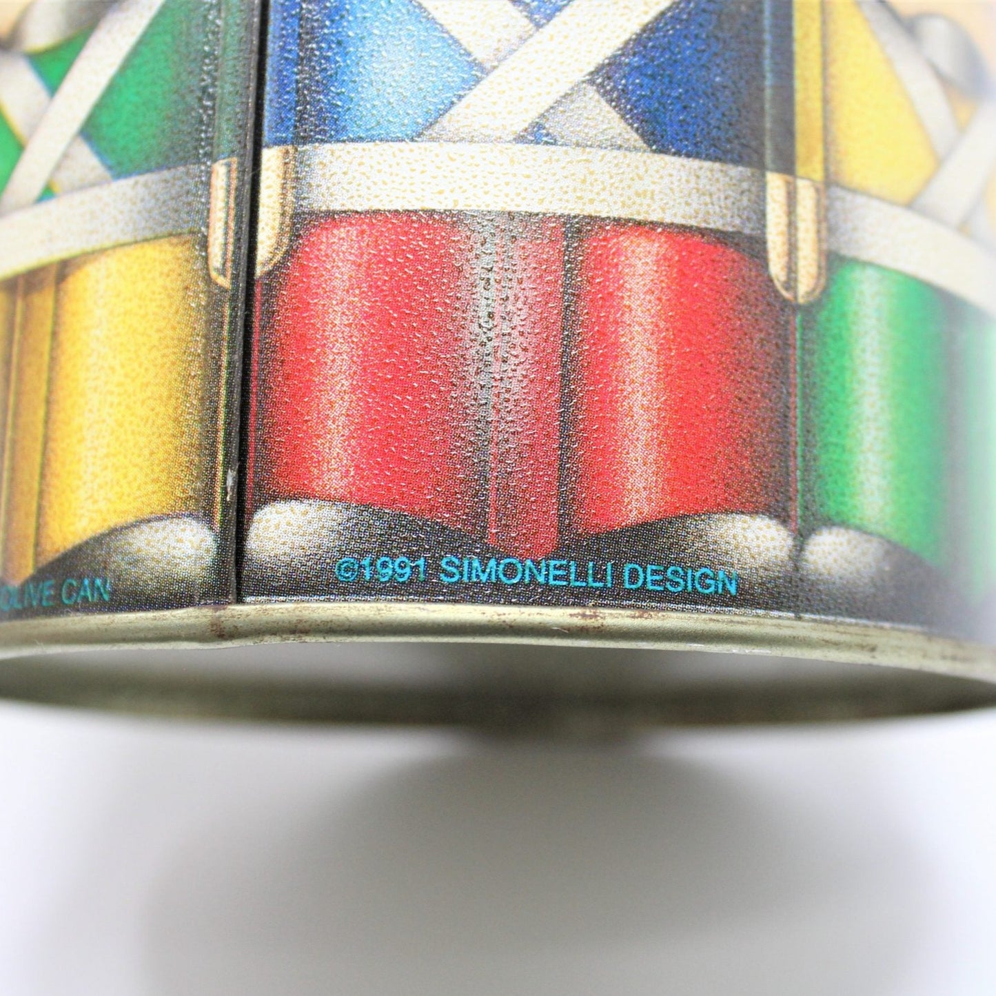 Tins, Gift Tin / Cookie Tin, Toy Soldiers, Mrs. Field's, Olive Can Co, Vintage