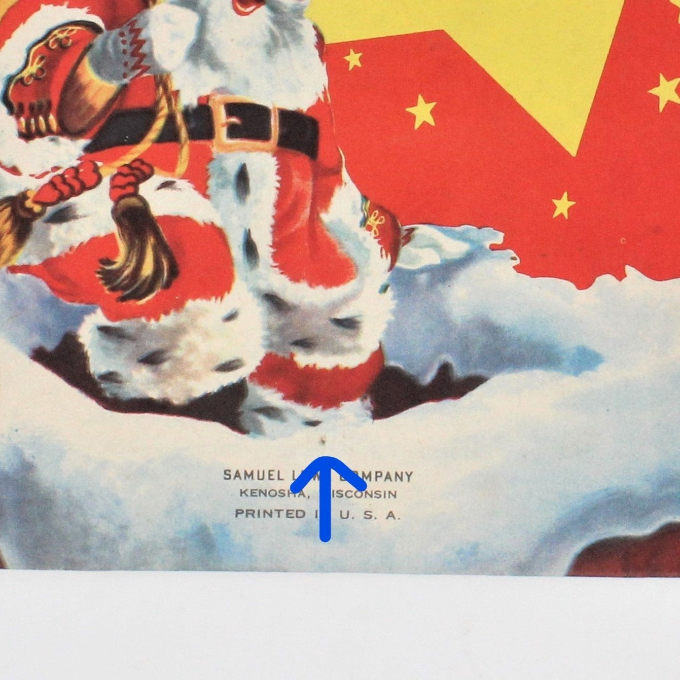 Children's Book, Samuel Lowe Co, Night Before Christmas, Softcover, 1950 Vintage, RARE, SOLD