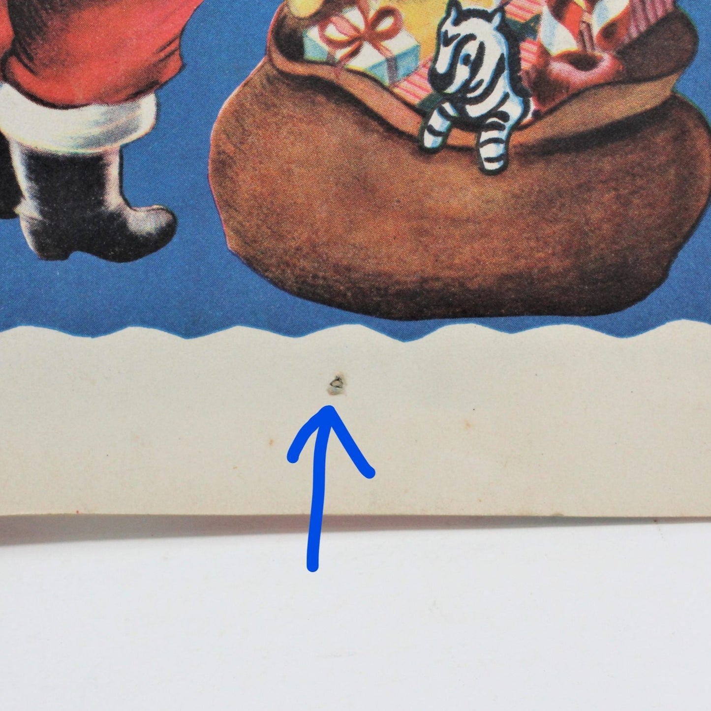 Children's Book, Samuel Lowe Co, Santa is Coming!, Softcover Litho, 1951 Vintage, RARE