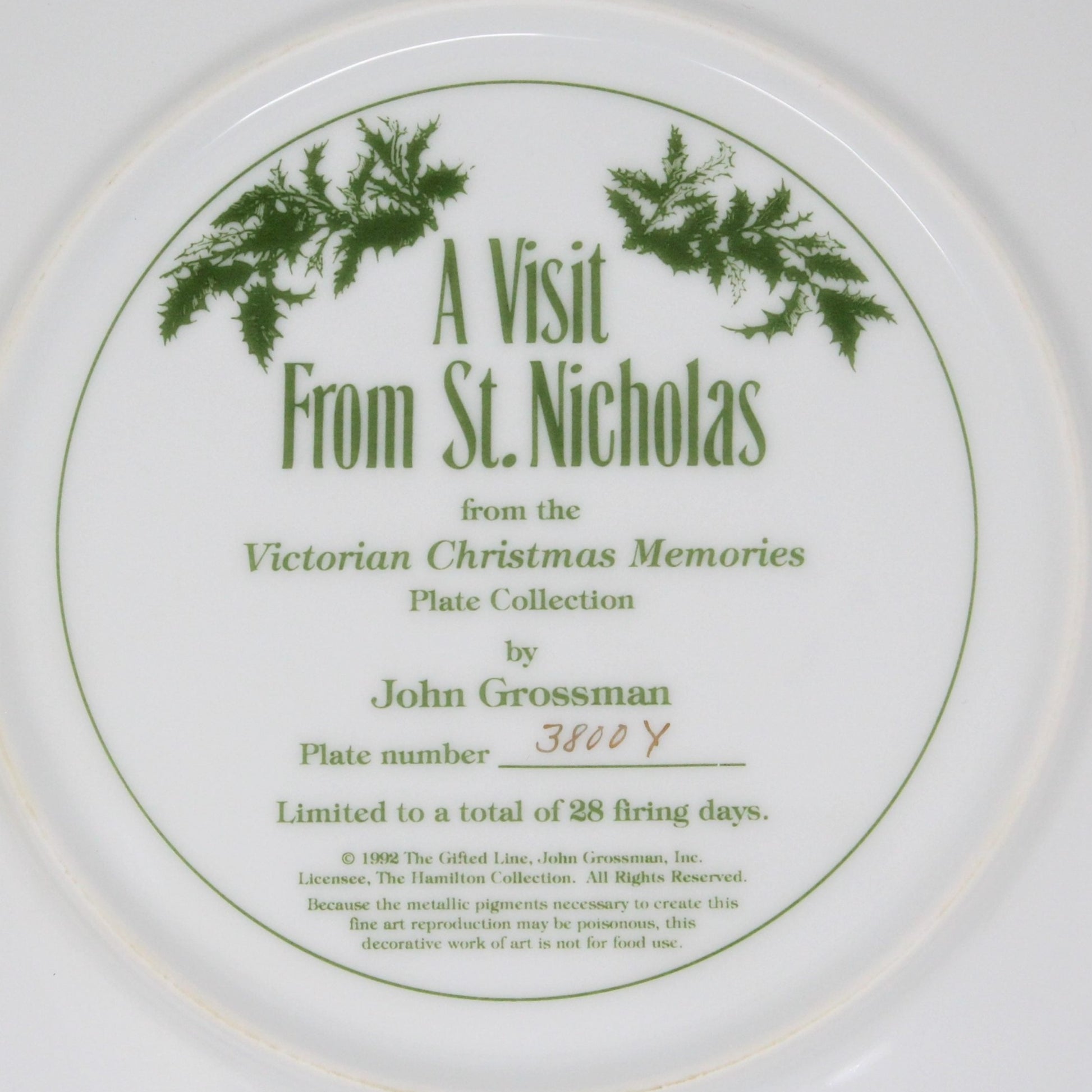 Artist John Grossman A Visit from St Nicholas