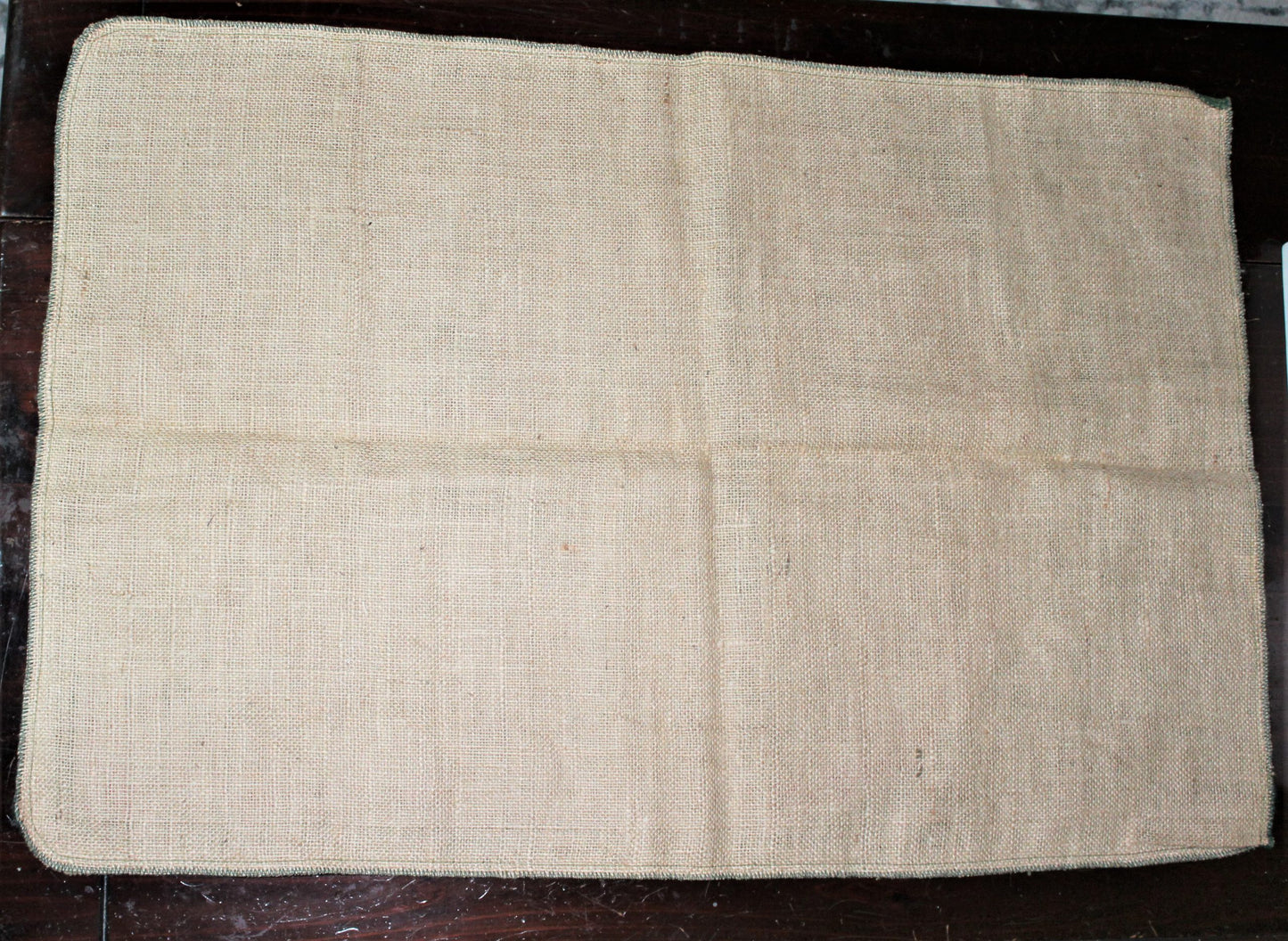 Bag / Burlap Gift Sack, Holiday Gnome / Elf, Unused 36 x 24, Scandinavian, Vintage