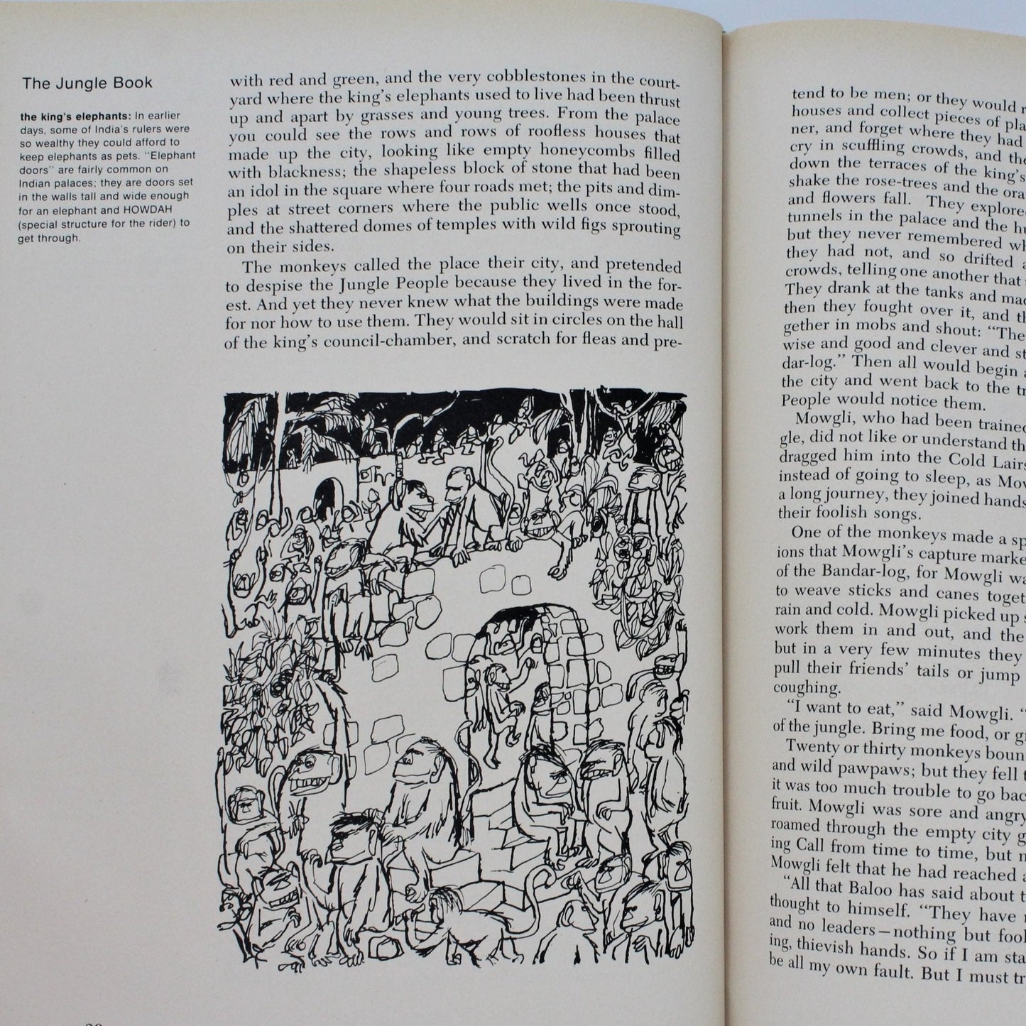 Children's Book, The Jungle Book, Rudyard Kipling, Hardcover, Vintage 1968