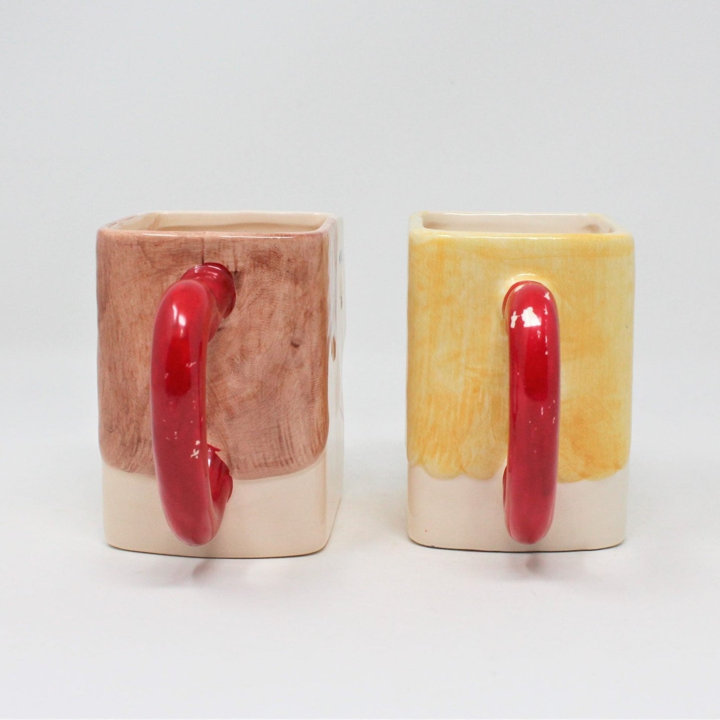 Mug, Kissing Mug, Man/Woman, Ceramic, Vintage