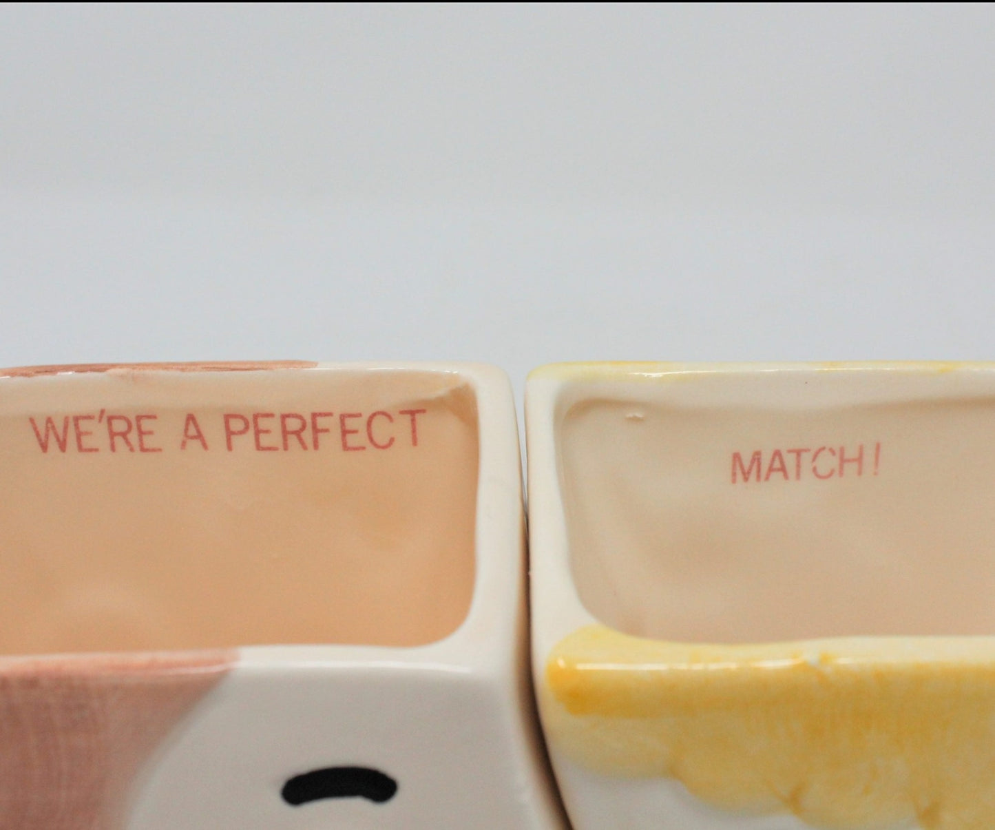 Mug, Kissing Mug, Man/Woman, Ceramic, Vintage