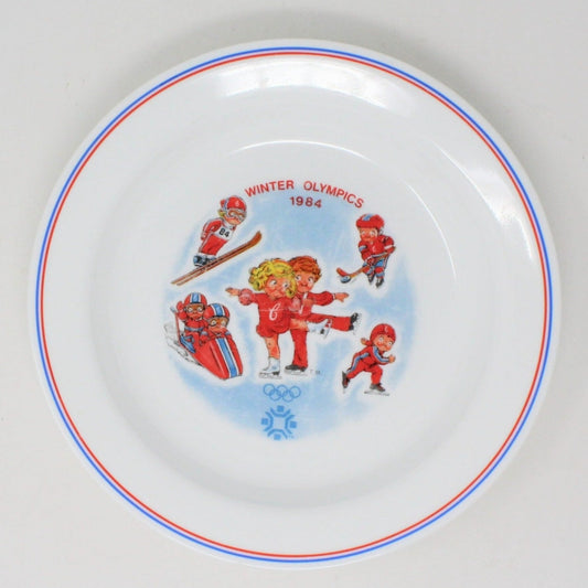 Soup Bowl, Campbell's Kids, Winter Olympics Sarajevo 1984, Corelle, Vintage
