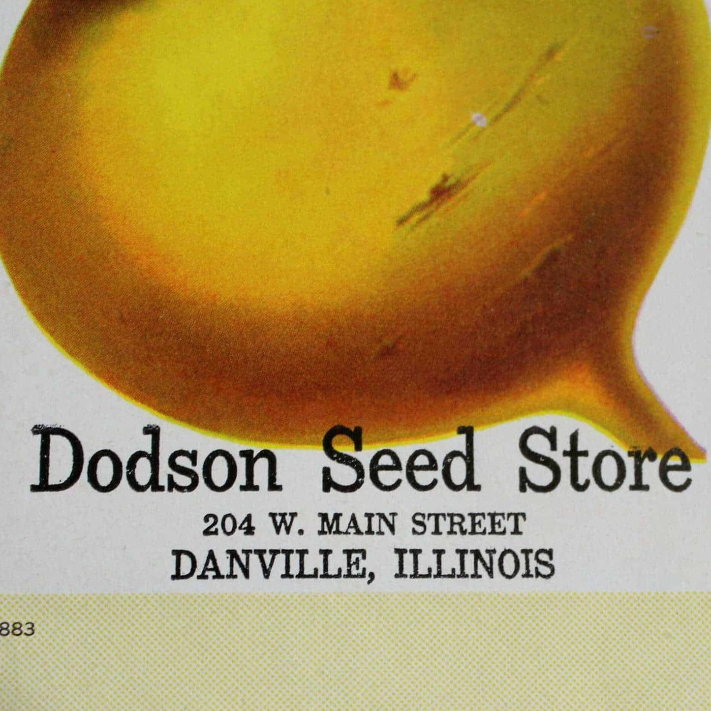 Seed Packets, Dodson Seed Store, Turnip, NOS, Vintage