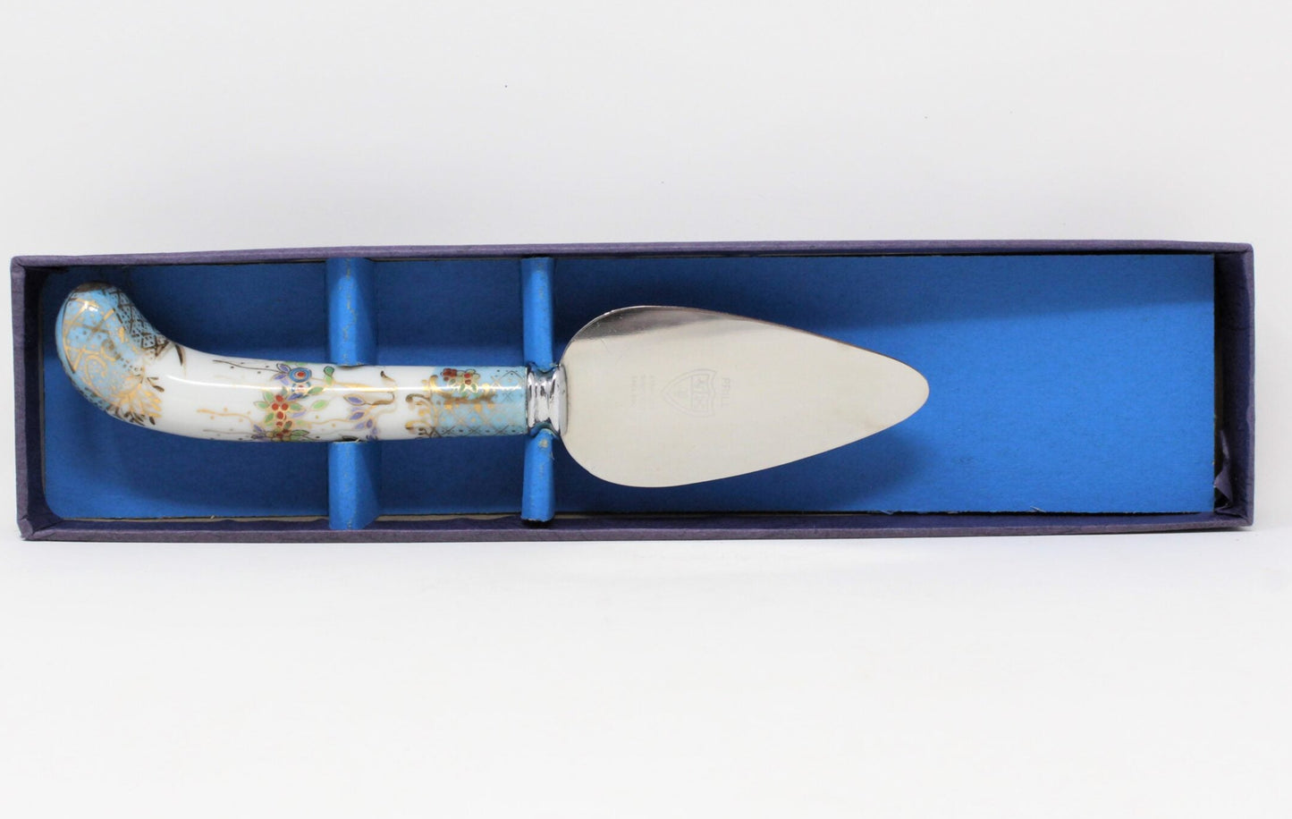 Cheese Knife & Spreader Set, House of Prill, Chinoiserie, Set of 2,England