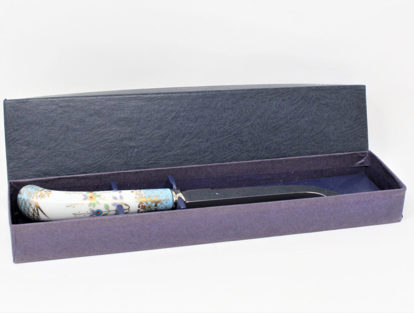 Cheese Knife & Spreader Set, House of Prill, Chinoiserie, Set of 2,England