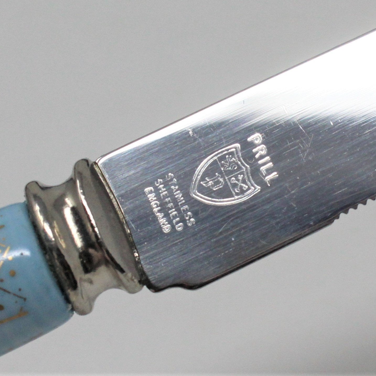Cheese Knife & Spreader Set, House of Prill, Chinoiserie, Set of 2,England