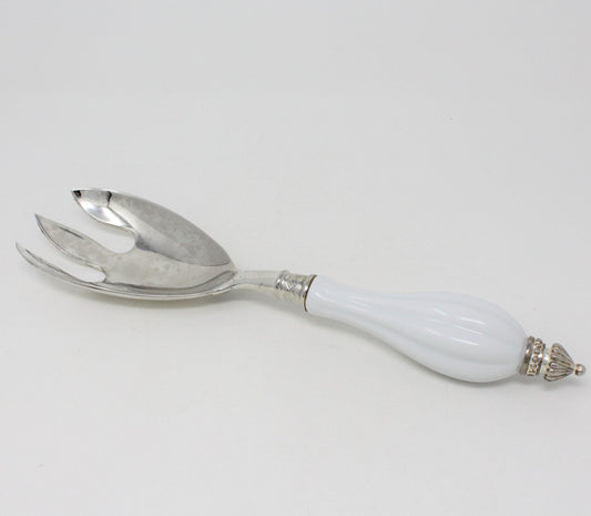 Serving Fork, Godinger, Porcelain Handle, Vintage