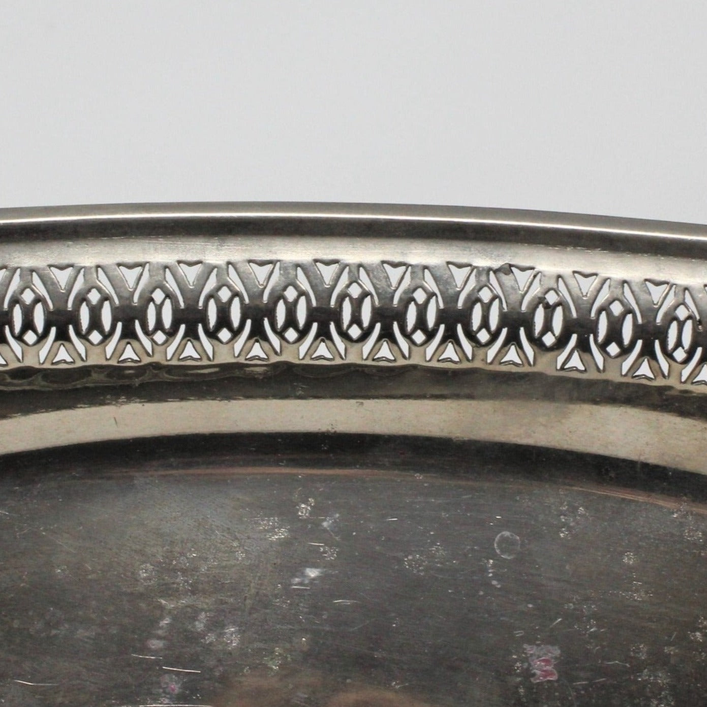 Bread Tray, Homan, Bread Tray, Reticulated, Silverplate, Vintage