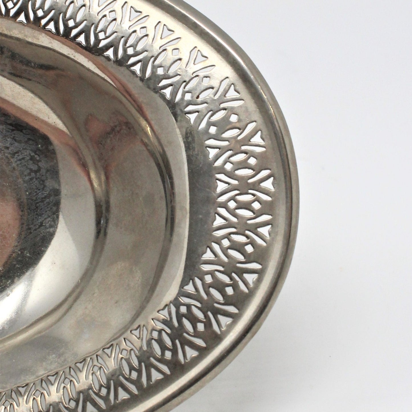 Bread Tray, Homan, Bread Tray, Reticulated, Silverplate, Vintage