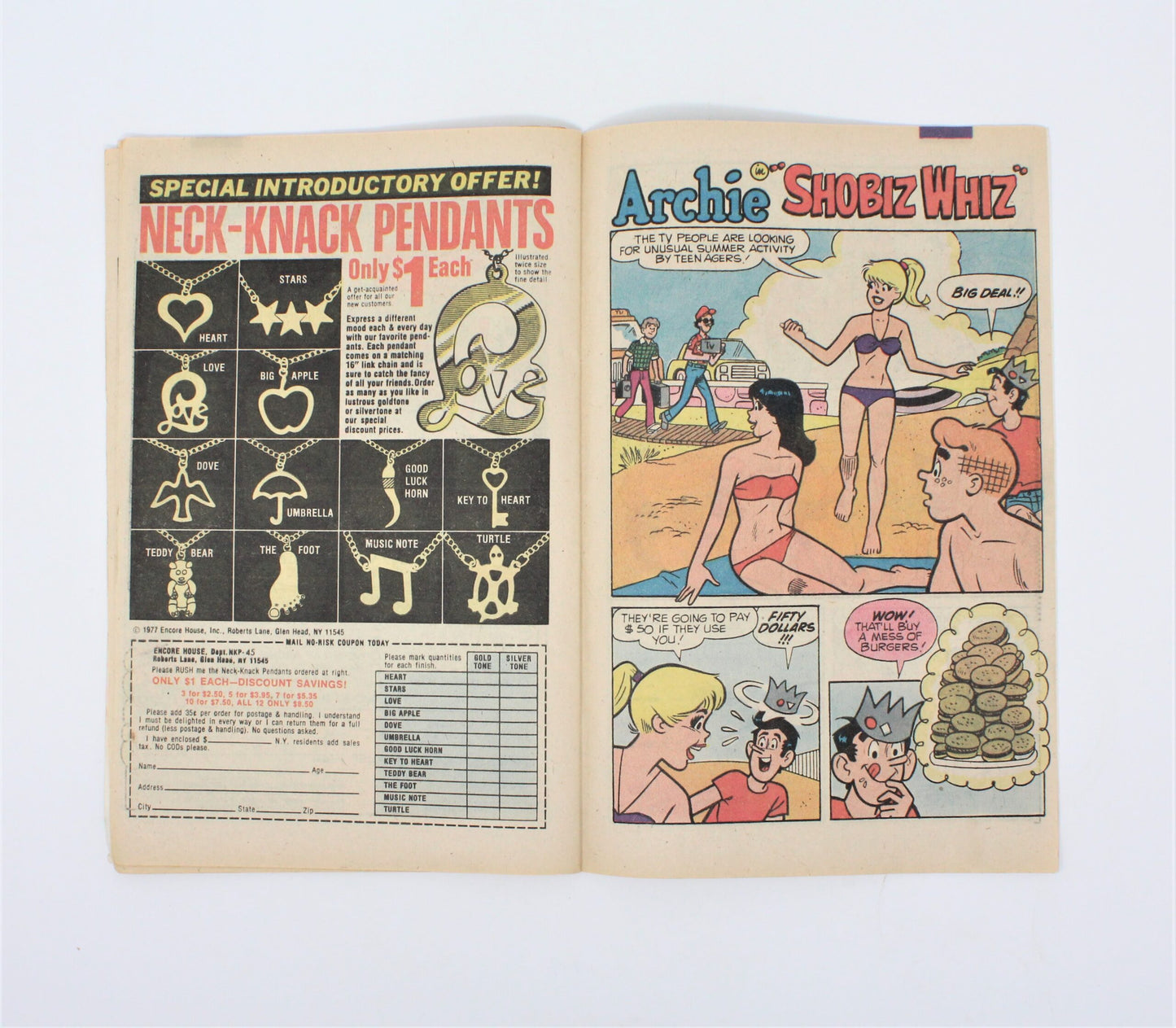 Comic Book, Archie Series, Archie #284, Vintage 1979