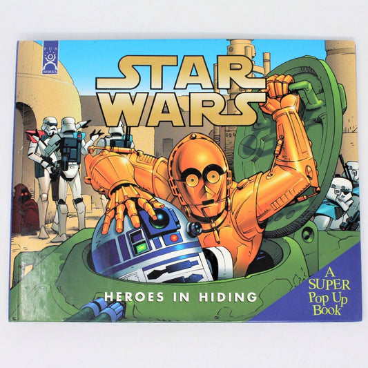 Children's Book, Pop-Up, Star Wars Heroes in Hiding, 1996, NOS