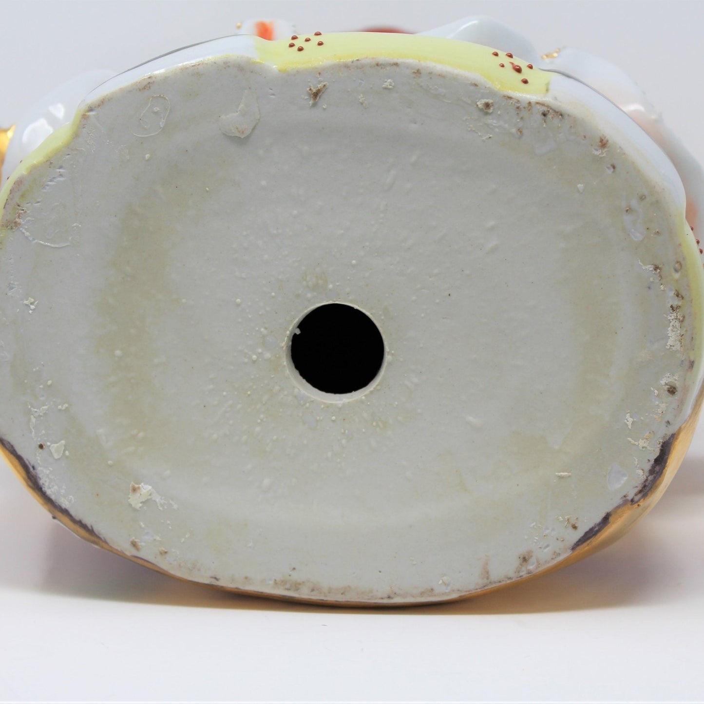 Figurine, Chinese Emperor Immortals, Feng Shui, Lucky Fu, Lu, Shou, Hand Painted, 14", Vintage