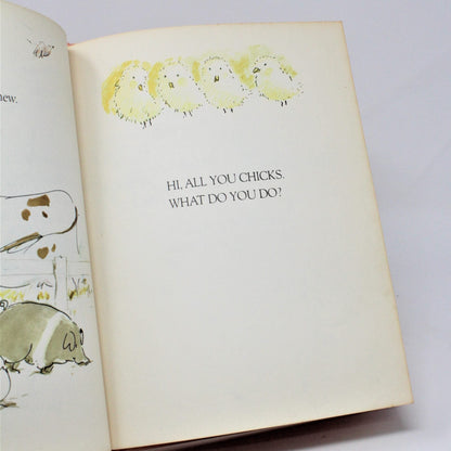 Children's Book, Hi, All You Rabbits Hardcover, Vintage 1970
