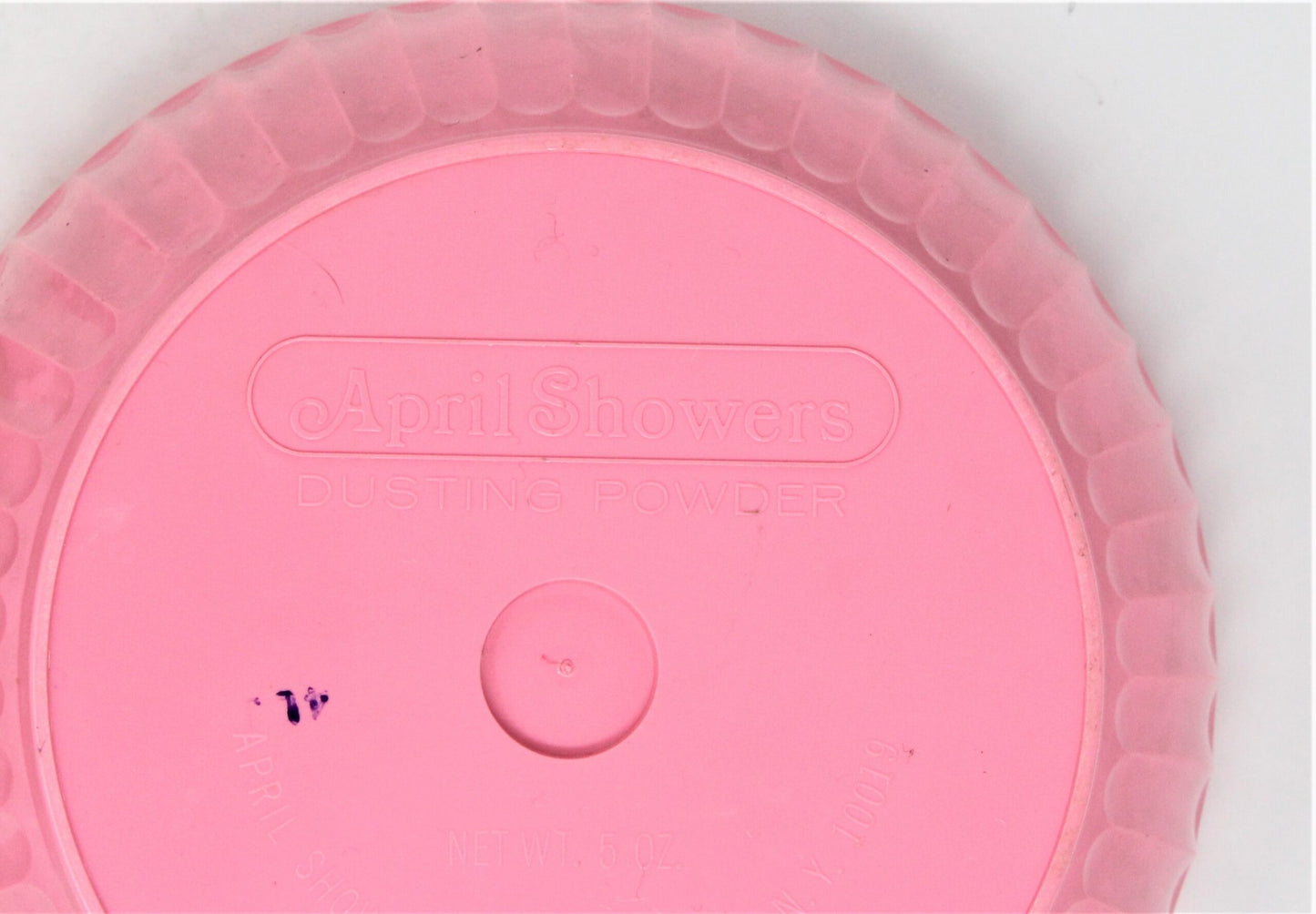 Box, Dusting Powder Box, Cheramy, April Showers, Pink Plastic, Vintage