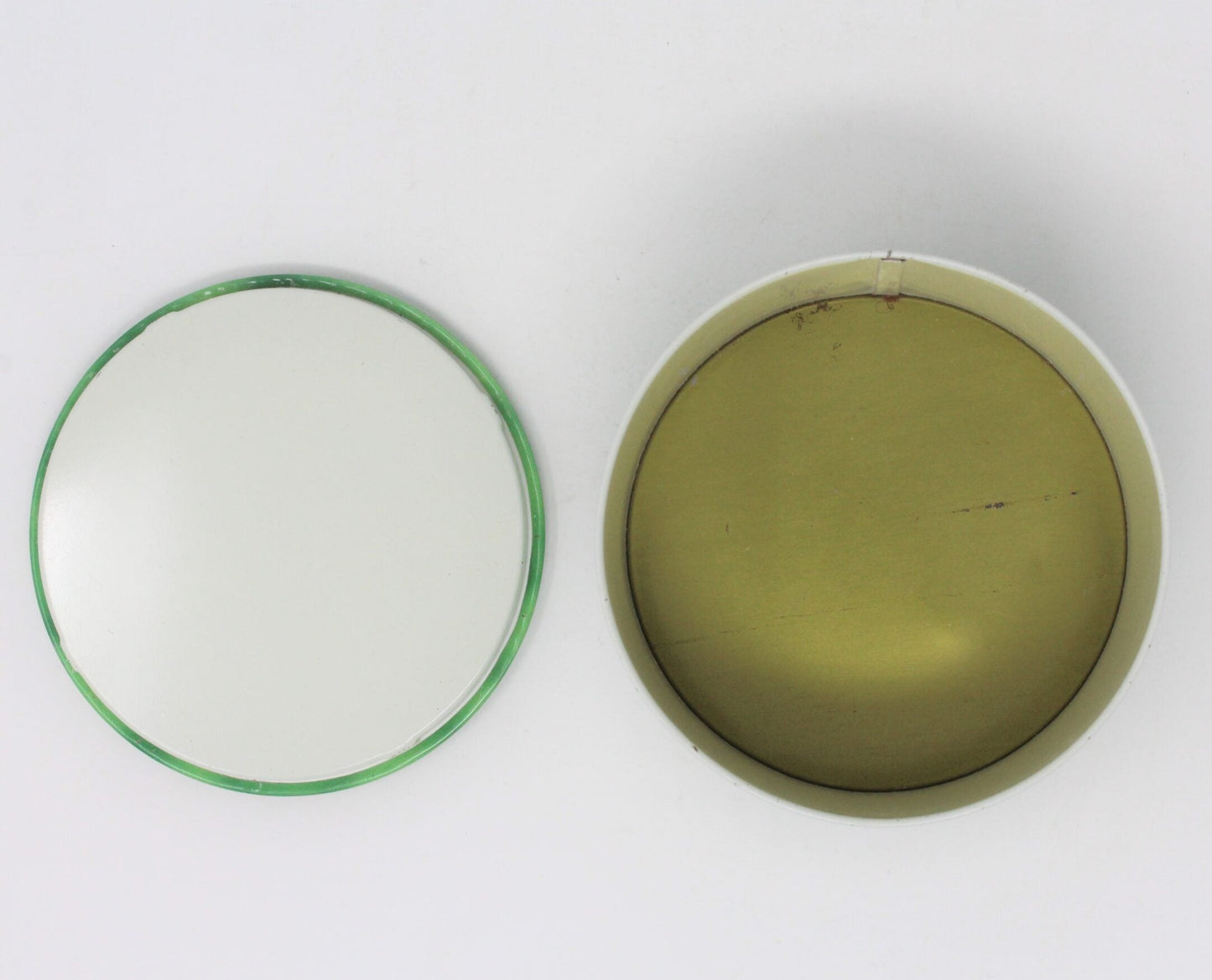 Box, Dusting Powder Box, Cheramy, April Showers, Metal Tin, Vintage