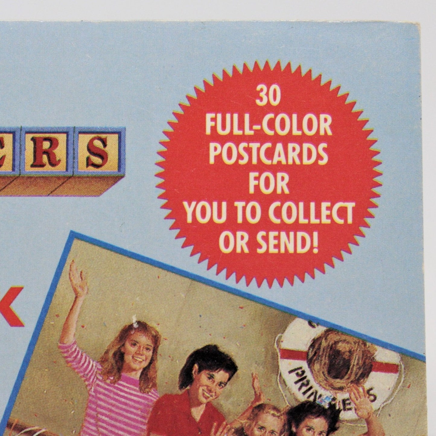 Children's Book, Scholastic, The Baby-Sitters Club Postcard Book, Vintage 1991