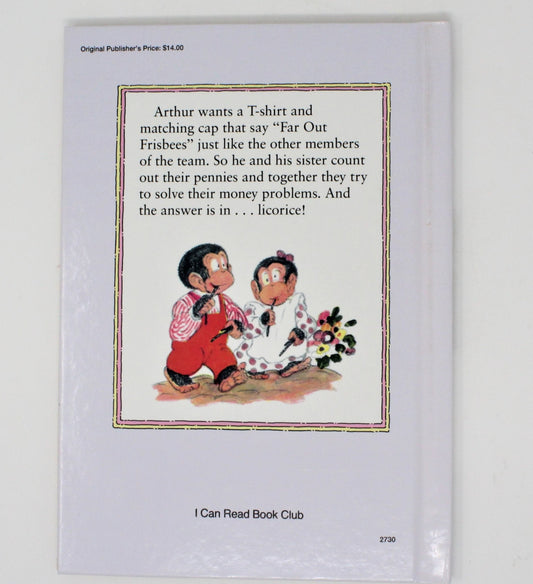Children's Book, Arthur's Funny Money, Hardcover, Vintage 1981
