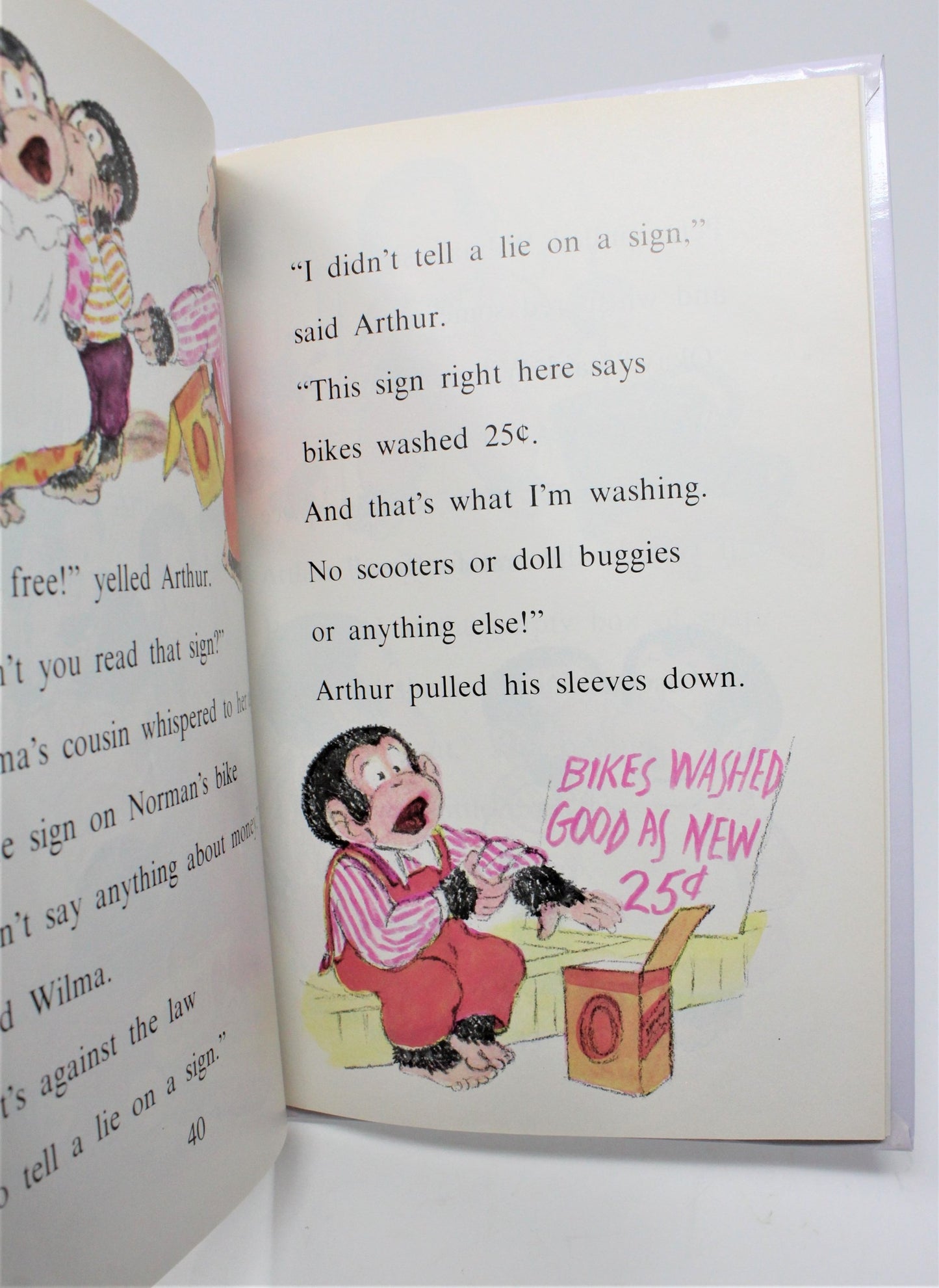 Children's Book, Arthur's Funny Money, Hardcover, Vintage 1981