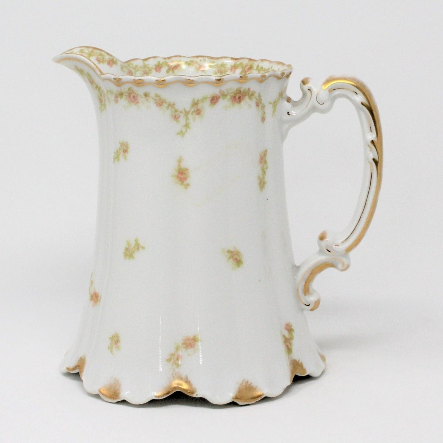 Pitcher, Haviland Limoges, Beverage Pitcher, Art Nouveau Antique, France, SOLD