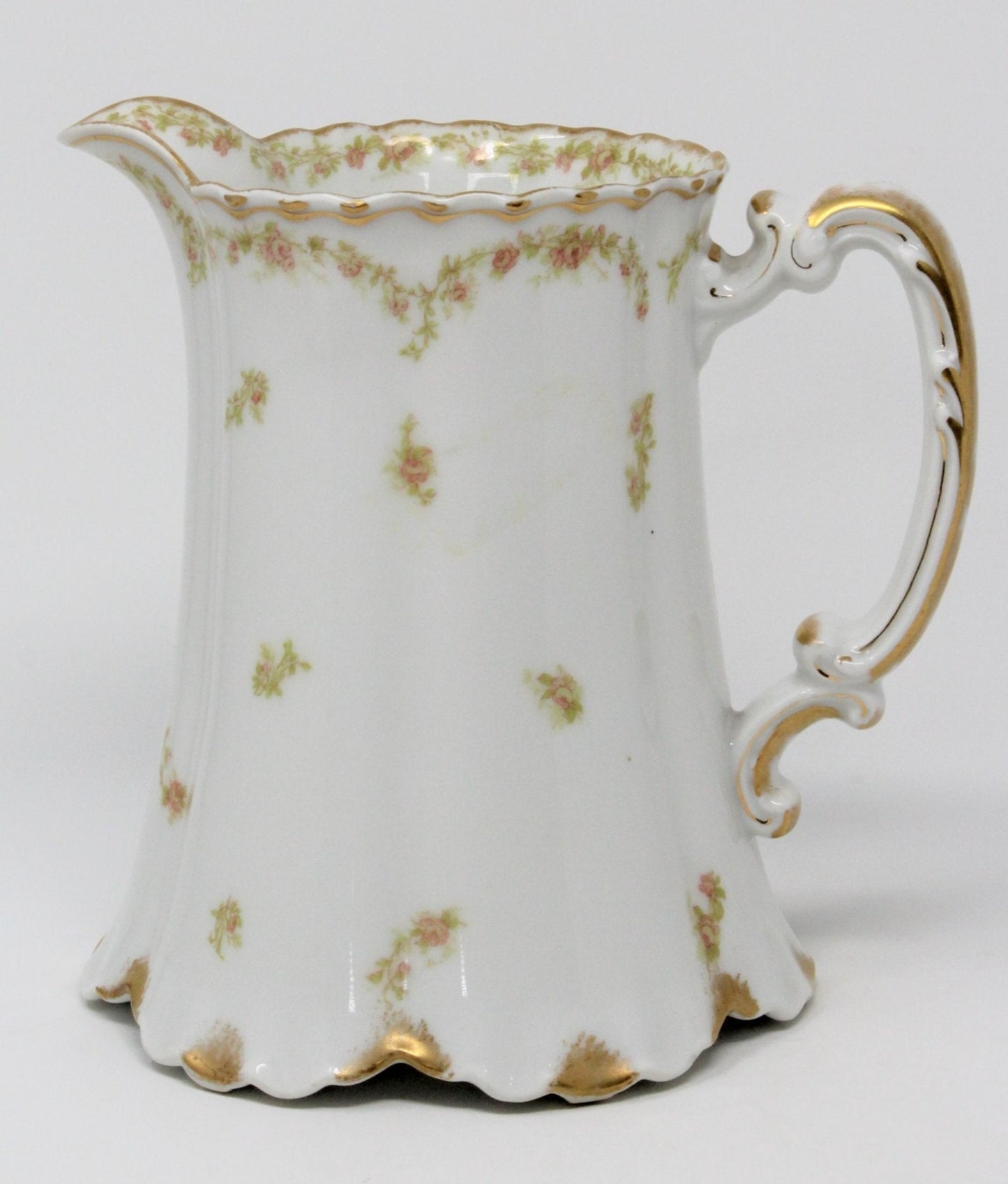 Pitcher, Haviland Limoges, Beverage Pitcher, Art Nouveau Antique, France, SOLD
