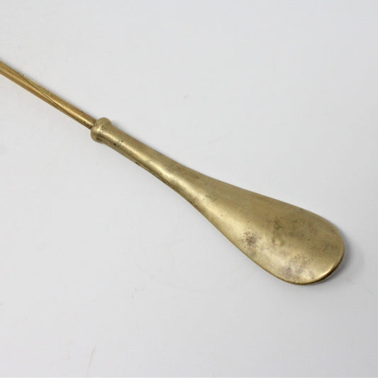 Shoe Horn / Backscratcher, Mid-Twentieth Century Modernist, Brass, Vintage, SOLD