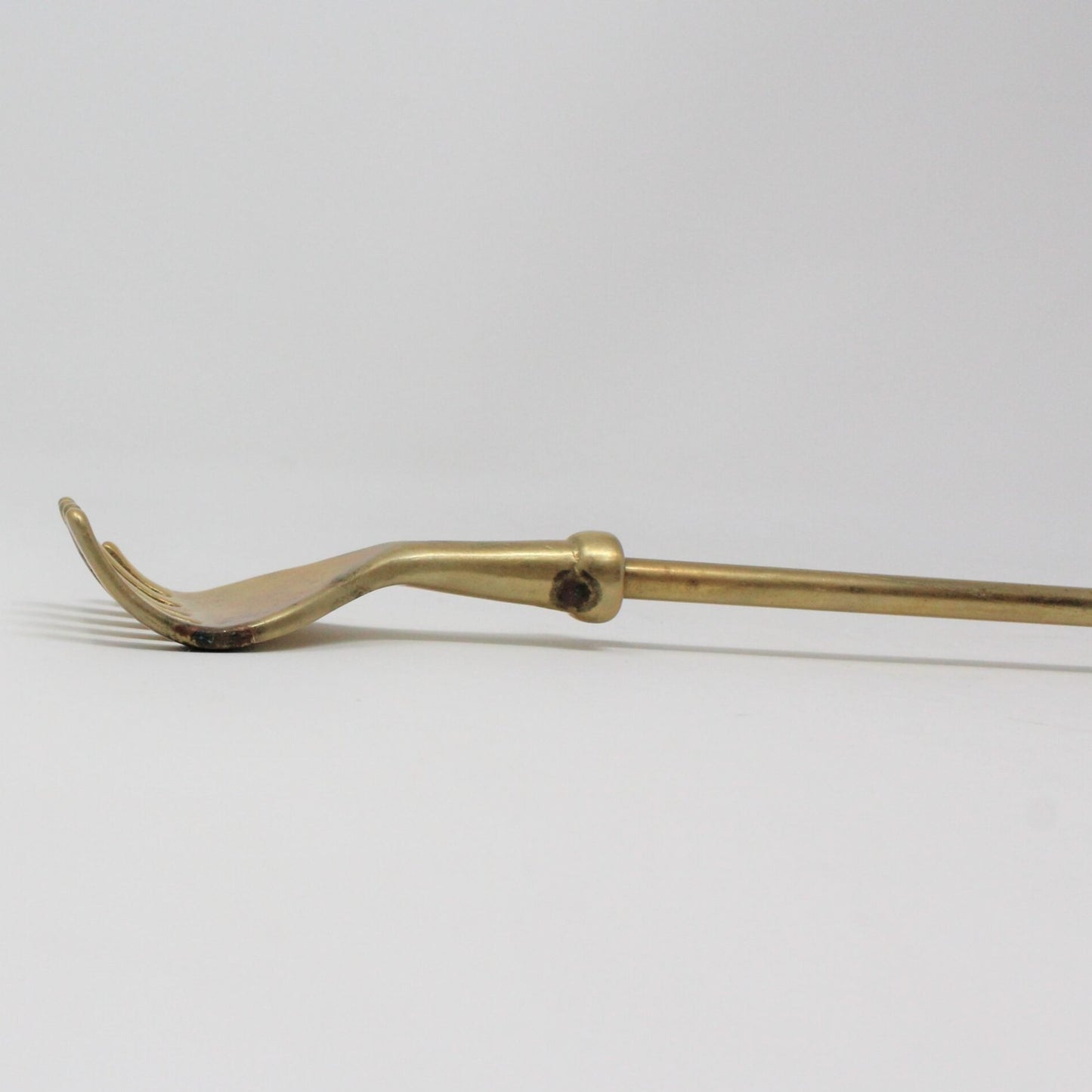 Shoe Horn / Backscratcher, Mid-Twentieth Century Modernist, Brass, Vintage, SOLD