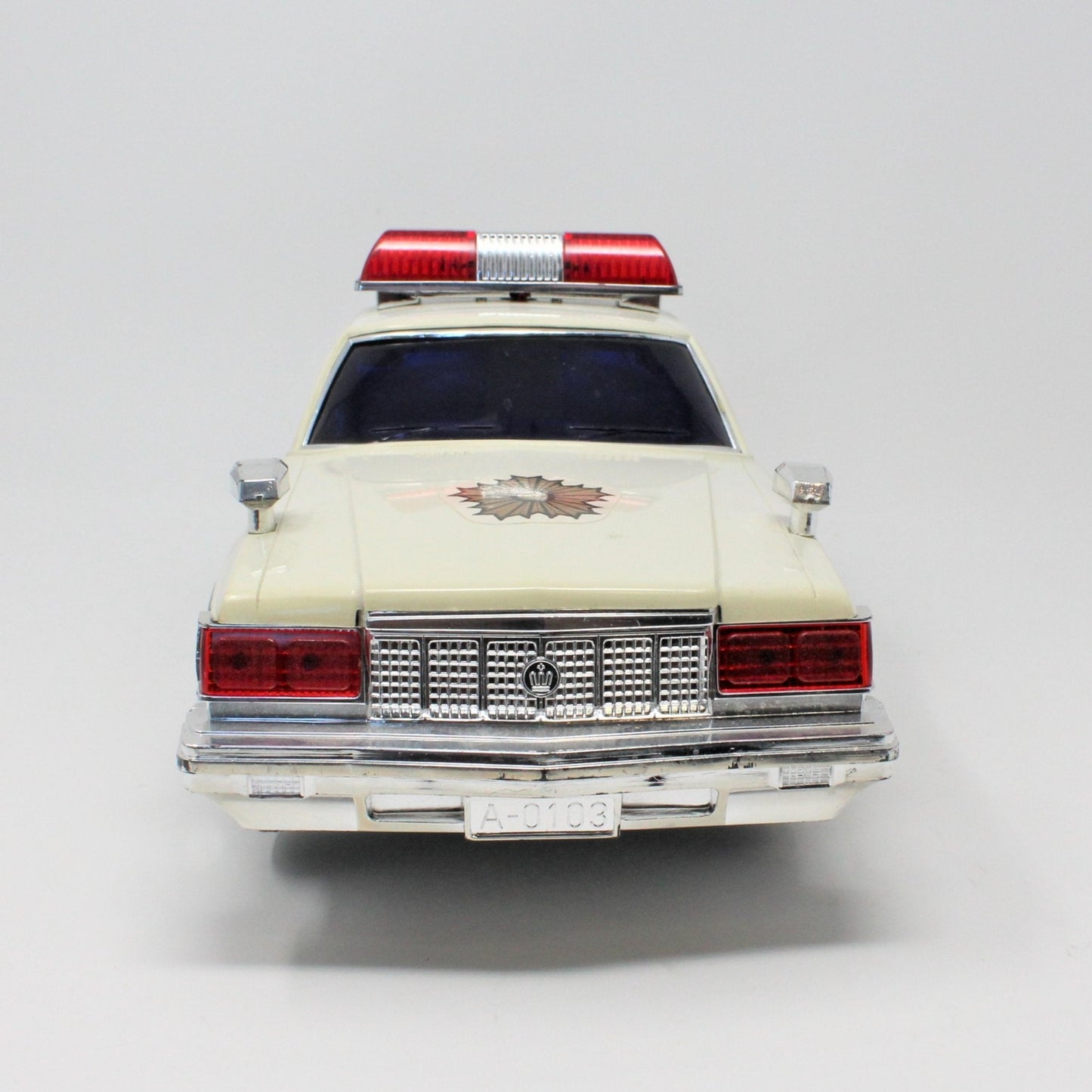 Car, Police Toy Car, Lights, Siren, Sound, Original Box, Japan, Vintage, SOLD