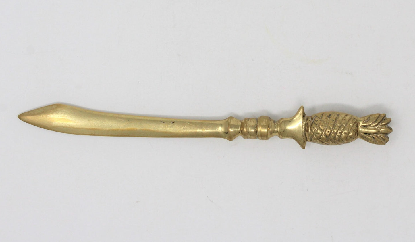 Letter Opener, Brass Pineapple, Vintage, SOLD