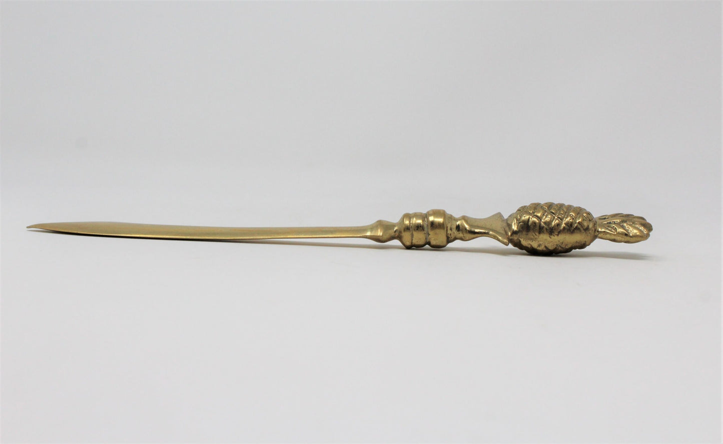 Letter Opener, Brass Pineapple, Vintage, SOLD