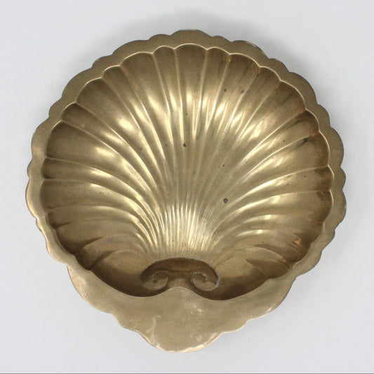 Bowl, Shallow Bowl / Dish, Brass Shell, India, Vintage 10", SOLD