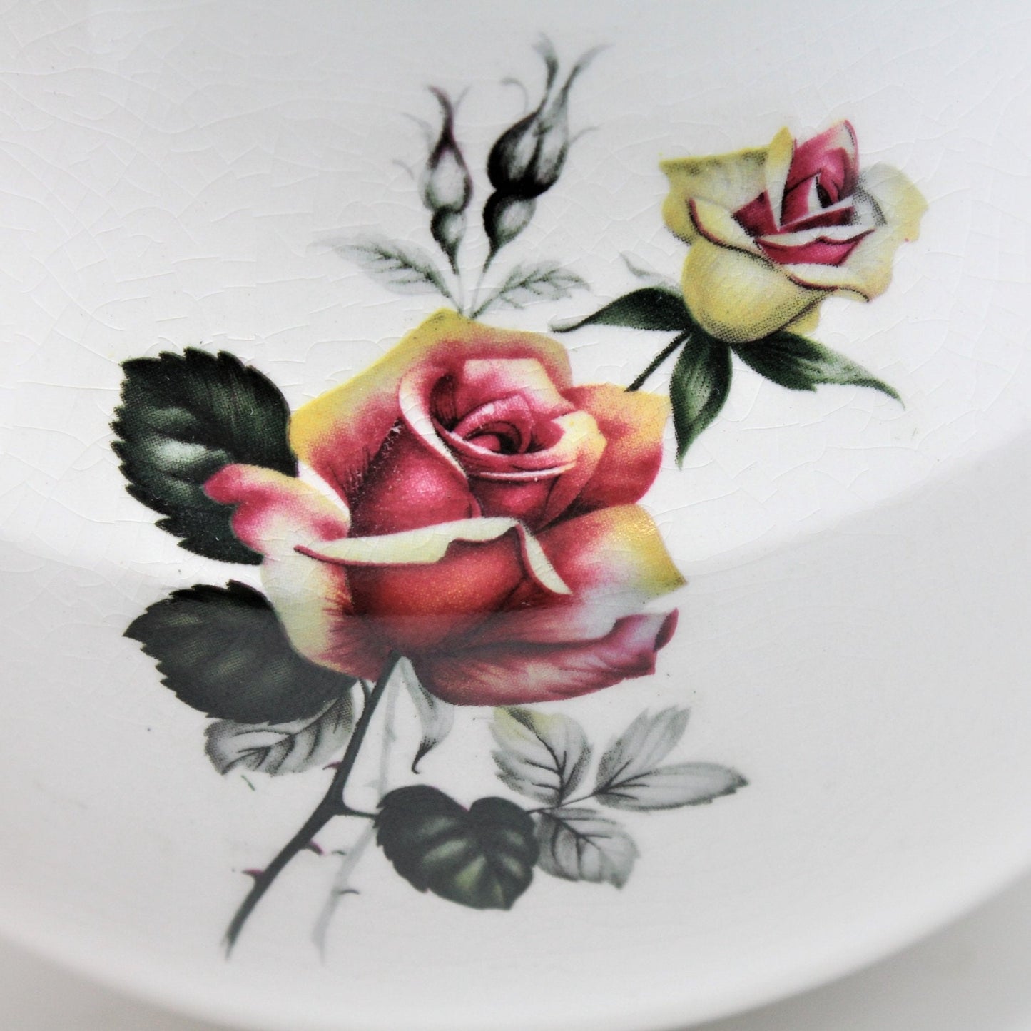 Teapot, Gibsons, Mayfair, Lusterware Roses, Staffordshire England, Vintage