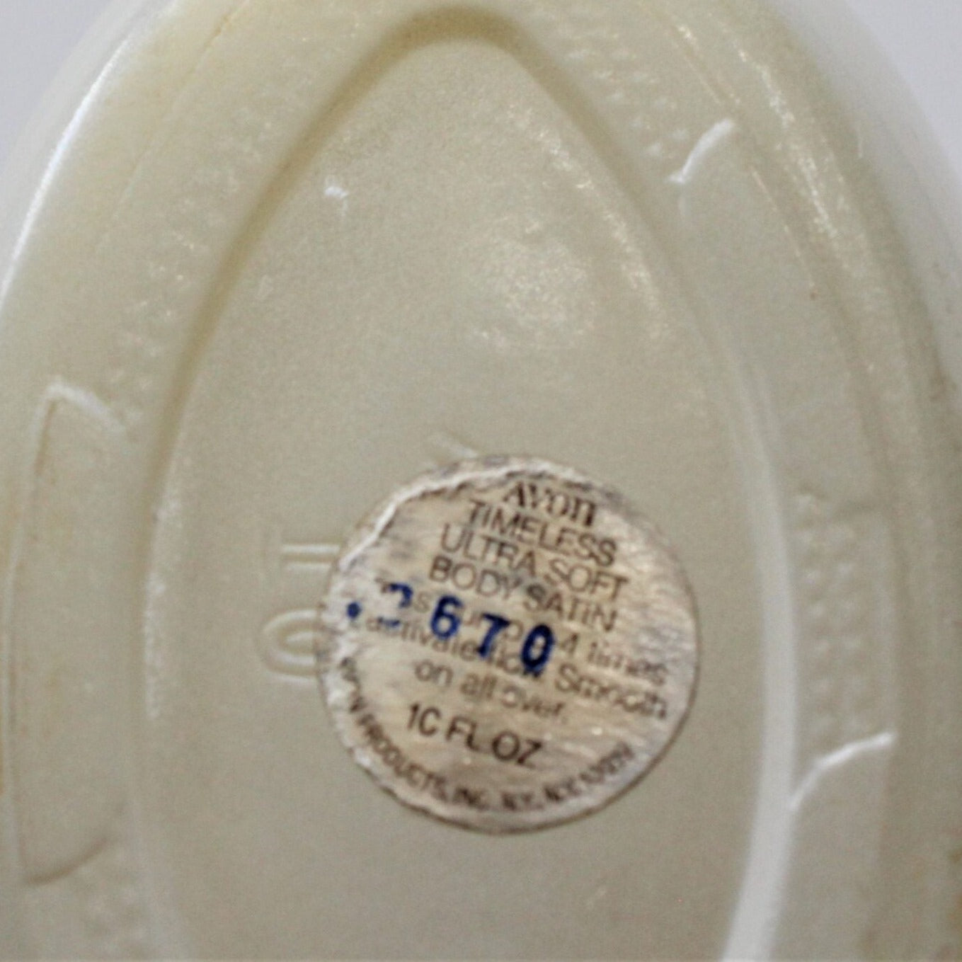 Perfume Bottle Set, Avon Timeless Ultra Cologne & Body Satin, Vintage