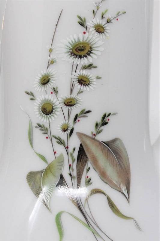 Coffee Pot, Winterling Schwarzenbach, Brown Daisy, Bavaria, Vintage