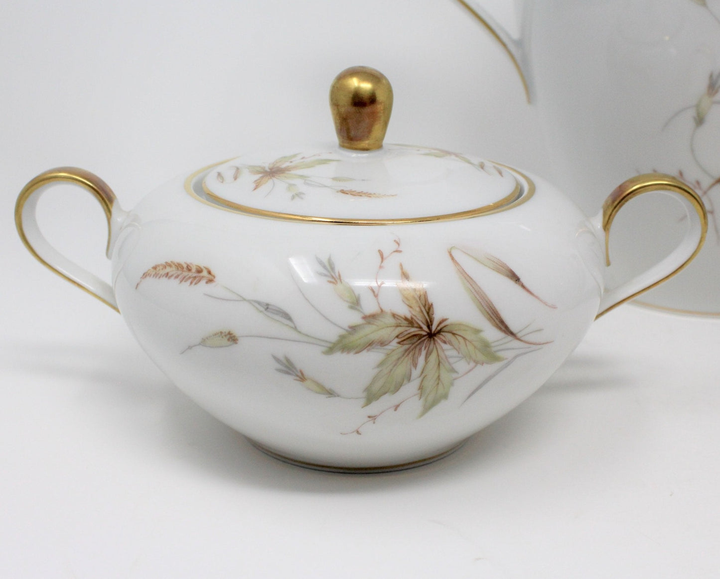 Coffee Set, Pot, Creamer & Sugar Bowl, Edelstein, Aurora, Bavaria Germany, Vintage, SOLD