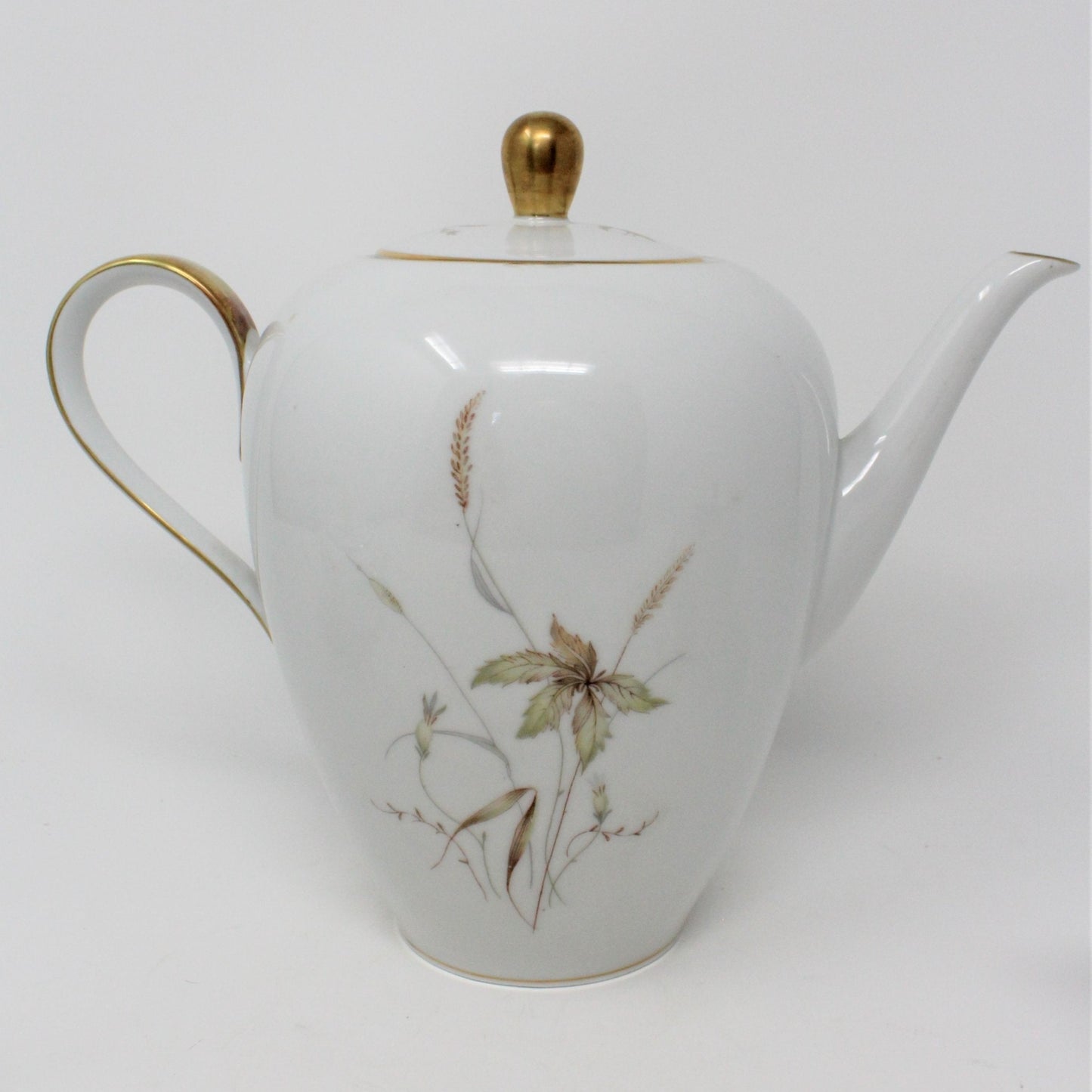 Coffee Set, Pot, Creamer & Sugar Bowl, Edelstein, Aurora, Bavaria Germany, Vintage, SOLD