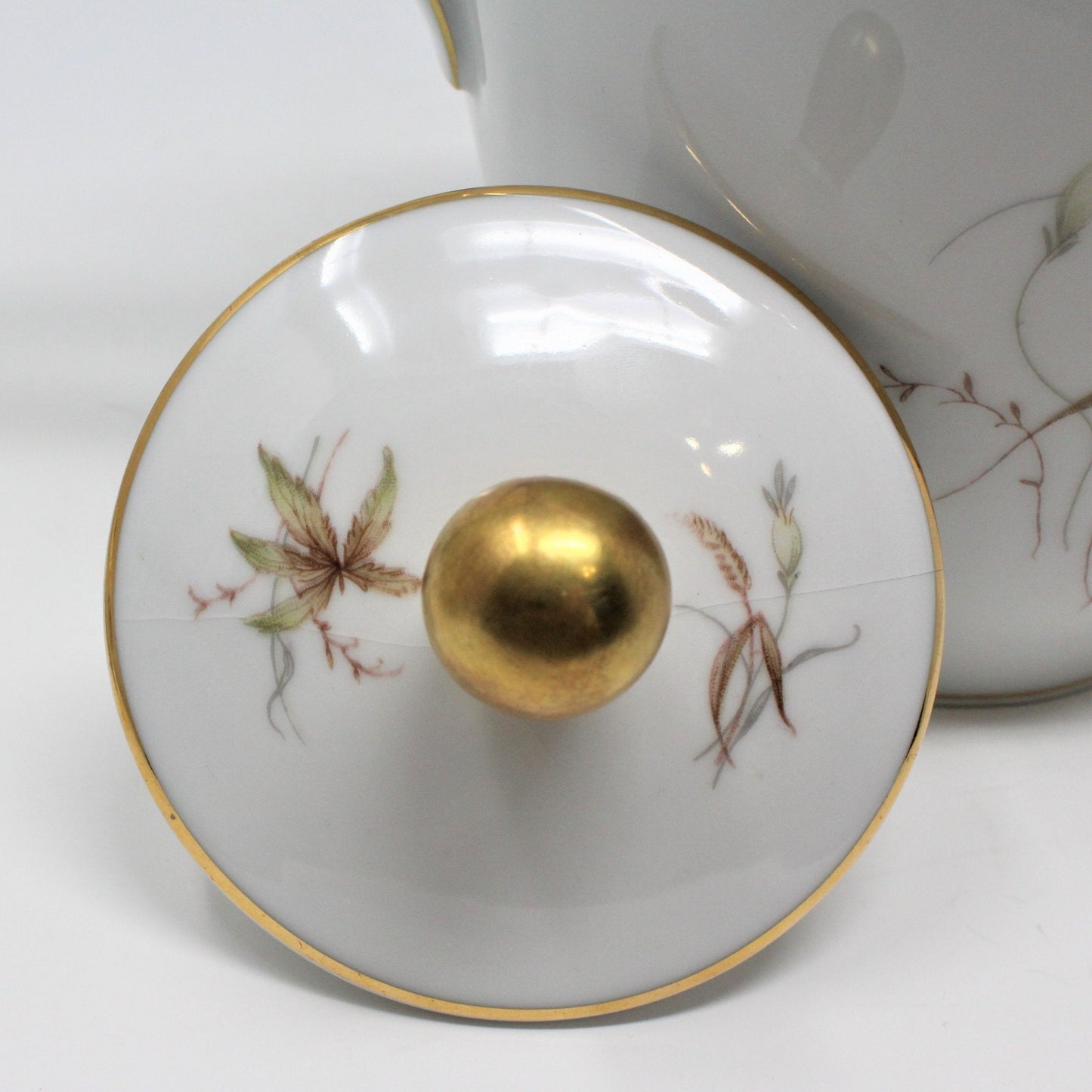 Coffee Set, Pot, Creamer & Sugar Bowl, Edelstein, Aurora, Bavaria Germany, Vintage, SOLD