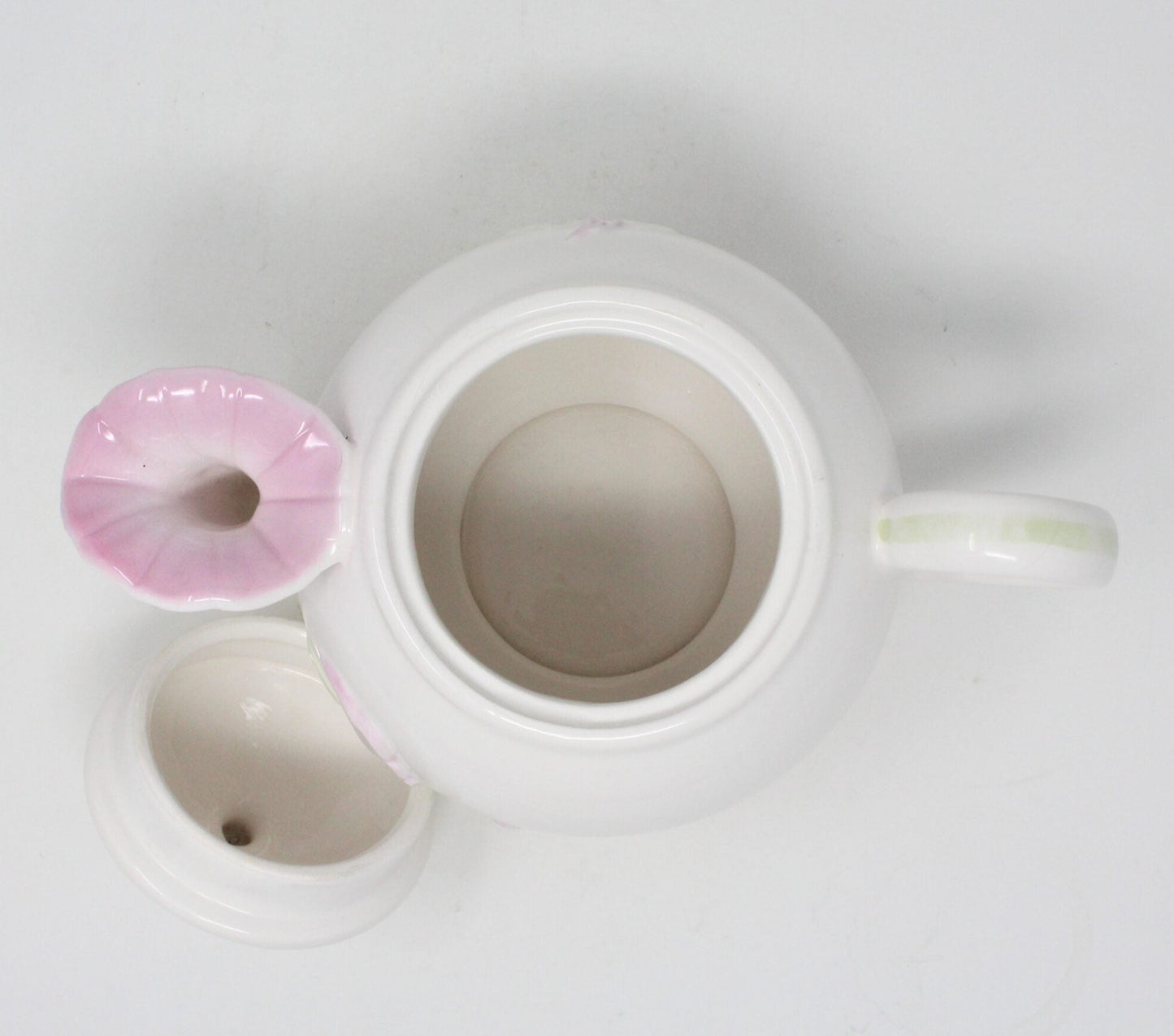 Teapot, Teleflora, Morning Glory, Vintage