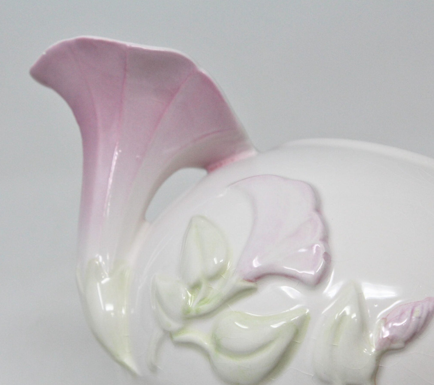 Teapot, Teleflora, Morning Glory, Vintage